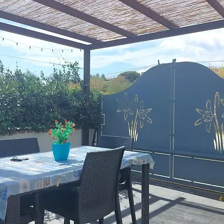 Sa Petra Ruja 300 M Dal Mare - 4 Ospiti, Veranda E Bbq Санта-Лючия